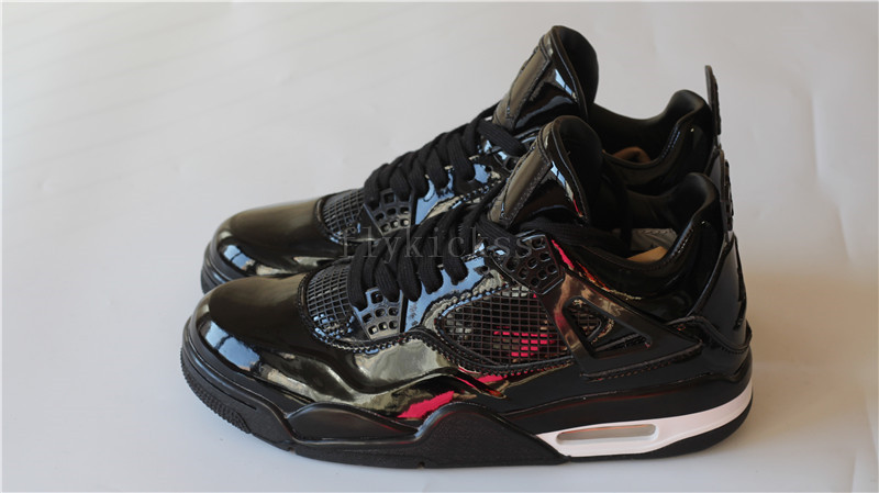 Authentic Air Jordan 4 Rero 11lab4 Black